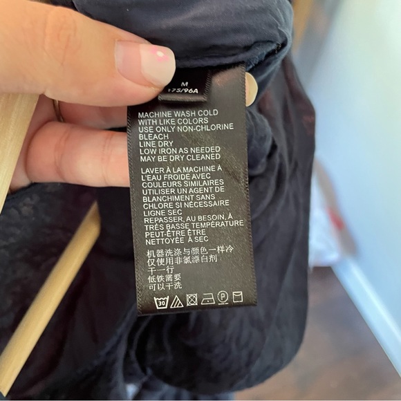 Anthropologie MAEVE Jacqueline Jacquard Jumpsuit in Navy SIZE MEDIUM - Picture 14 of 15